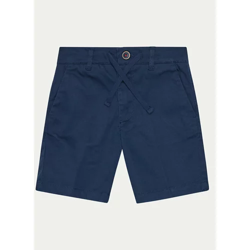 Original Marines Kratke hlače iz tkanine DEP2109B Mornarsko modra Regular Fit