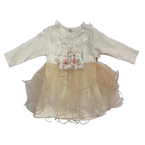 Vrabac Haljina za bebe peach 3534504, Bela Slike