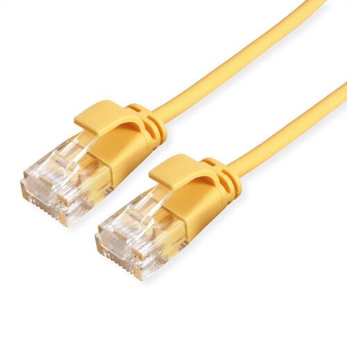 Roline Secomp UTP PatchCord Cat6A/Class EA LSOH CL SLIM žuta 2.0m Cene