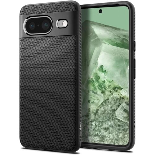 Spigen LIQUID AIR maska za GOOGLE PIXEL 8 MATTE BLACK Slike