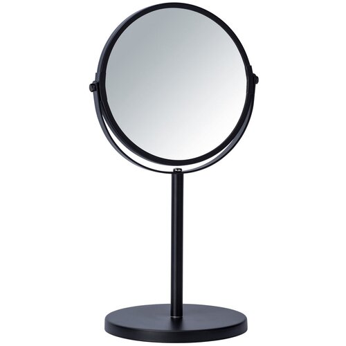 Wenko crno kozmetičko ogledalo Assisi , 17 cm Cijene
