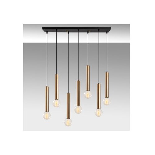 Opviq Luster Tempo-6022, 75x24cm 7xE27, Zlatne boje Slike