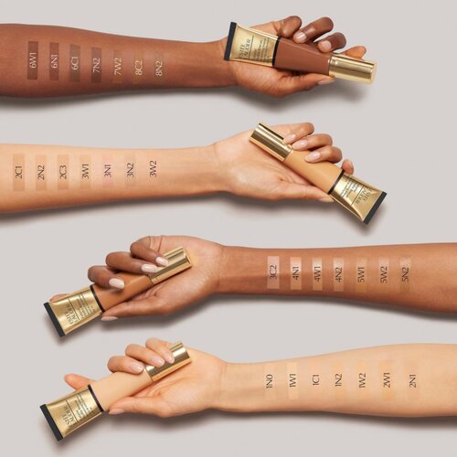Est&amp;eacute;e Lauder Futurist Hydra Rescue vlažilni tekoči puder SPF 45 odtenek 1N0 Porcelain 35 ml Slike