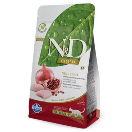 Farmina N&D prime hrana za sterilisane mačke - piletina i nar 1.5kg Cene