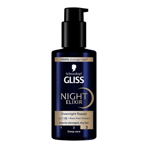 Schwarzkopf_Gliss eliksir za nego las - Ultimate Repair Night Elixir Slike