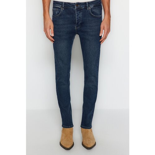 Trendyol Men&amp;#039;s Navy Blue Skinny Fit Jeans Jeans Trousers Slike