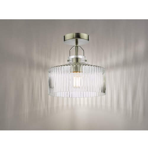  D&amp;auml;r Lighting LEN4846 - Plafonski luster LENKA 1xE27/60W/230V matni hrom Slike