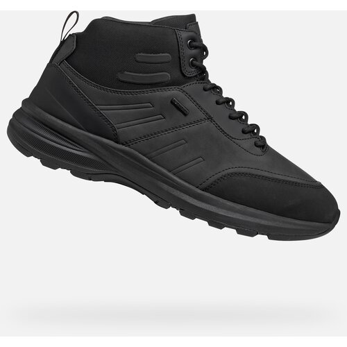 Geox Men&amp;#039;s Black Sneakers Senales ABX - Mens Slike