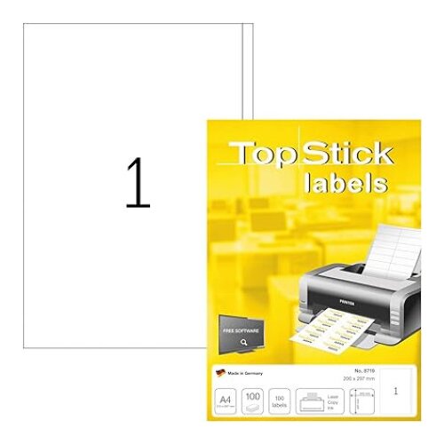 Herma etikete topstick 200X297 A4/1 1/100 ( 02H8719 ) Cene