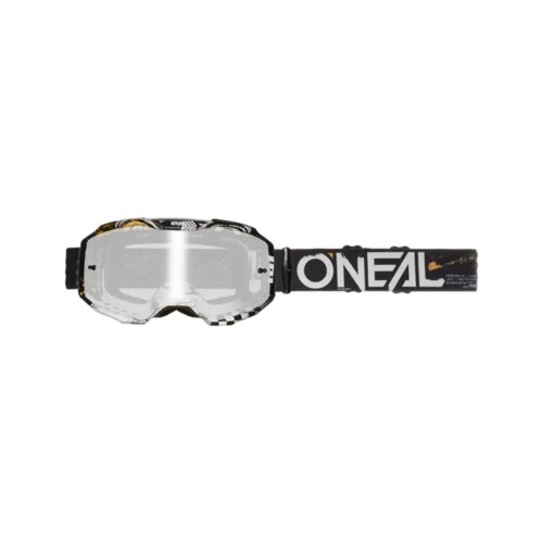 Goggle O&amp;#039;Neal B-10 ATTACK V.24 Black/White - clear Slike