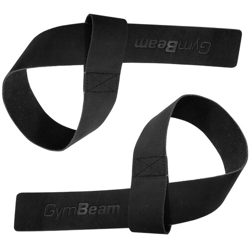 GymBeam Kožne gurtne Black Slike