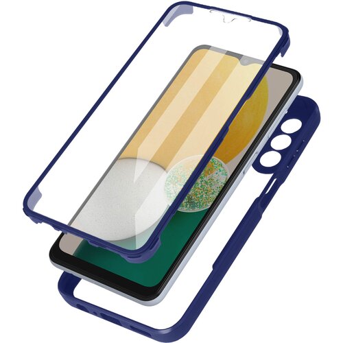 AVIZAR Ovitek Samsung A13 5G / A04s zadnji del iz pleksiglasa z Svetlomodra obroba, (20616116) Cene