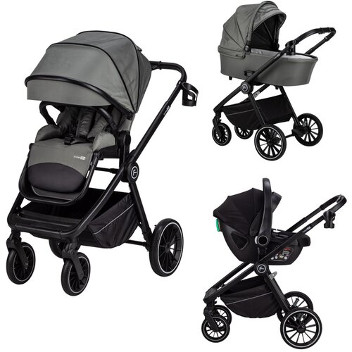 Freeon kolica 3u1 Grand army green 86199 Cijene