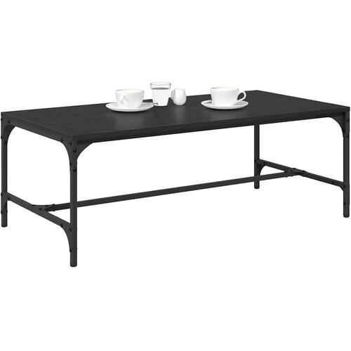  Kava Stol Crni hrast 100 x 50 x 35 cm Konstruirano drvo Slike