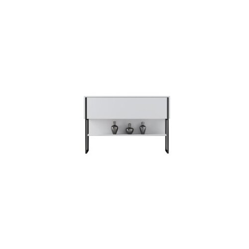 Hanah home komoda luxe black white Slike