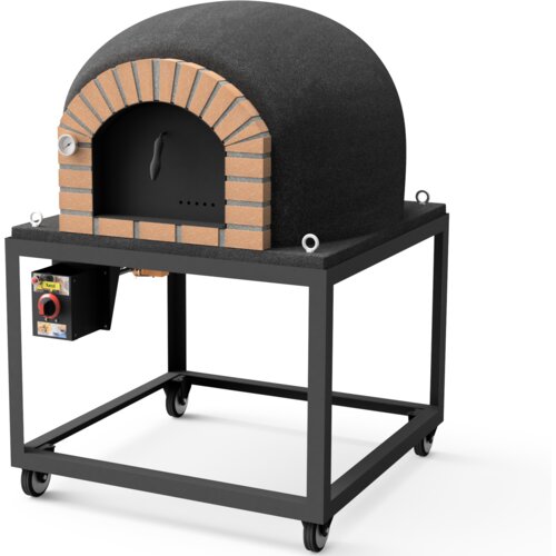Movelar Forno STROMBOLI 80cm Preto + Kovinski podstavek + Plinski gorilnik Cene