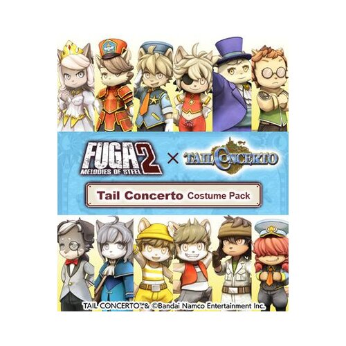 Steam fuga: melodies of steel 2 - tail concerto costume pack (dlc) key (pc) global Cene