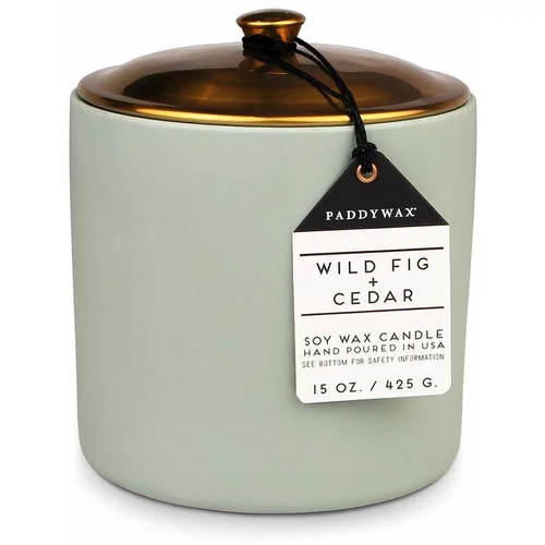 Paddywax Dišeča sojina sveča Wild Fig & Cedar 425 g