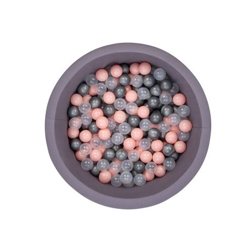 WALLXPERT bazen s lopticama, Bubble Pops v11, 85x85x30 cm, siva Cene