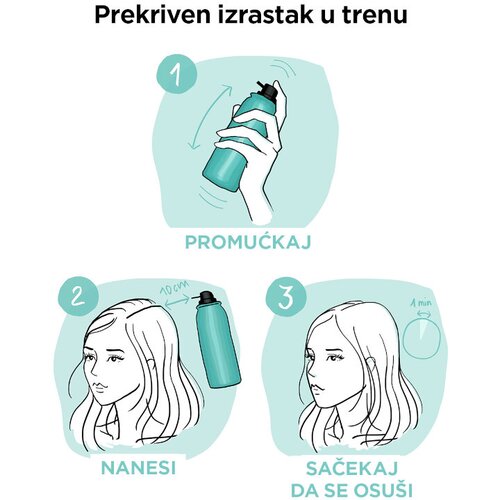 L&amp;acute;Or&amp;eacute;al Paris magic retouch sprej za privremeno prikrivanje izrastka 8 brun Slike