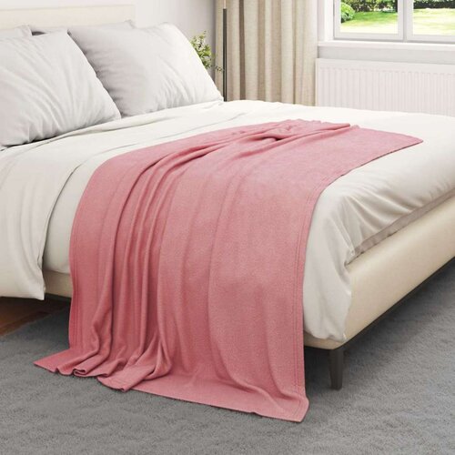  Pokrivači za bacanje 24 pcs Ružičasta 170 x 130 cm Runo Cijene