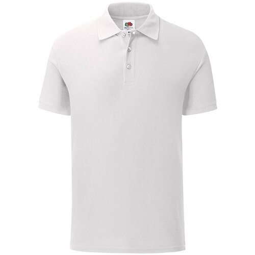 Fruit Of The Loom Biała koszulka męska polo Tailored Fit Friut of the Loom Cene