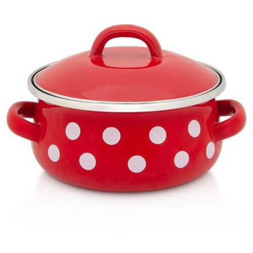 Metalac POSUDA ELEGANT RED DOTS 12cm / 0,75lit. Slike