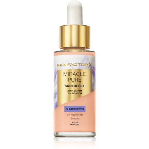 Max Factor Miracle Pure Skin Reset negovalni tekoči puder odtenek 20-35 Fair Cool 30 ml Slike