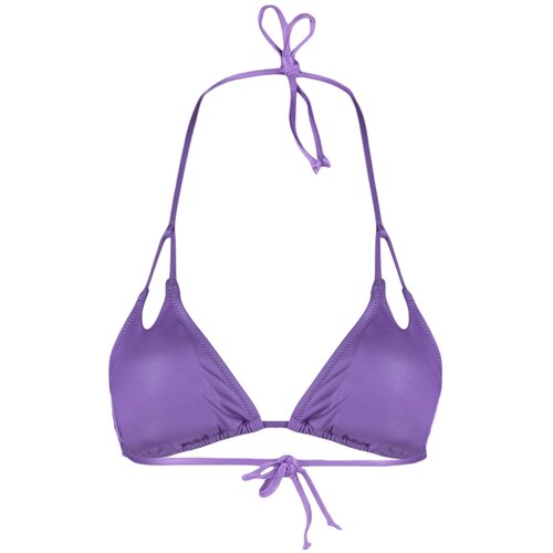 Trendyol Bikini Top - Purple - Plain Cene