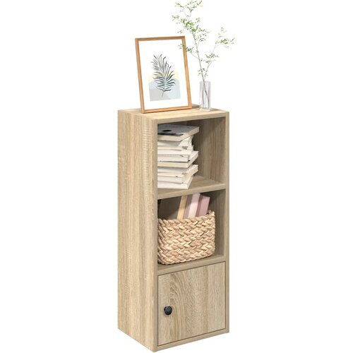 vidaXL Knjižna omara sonoma hrast 31x24x77 cm inženirski les Cene