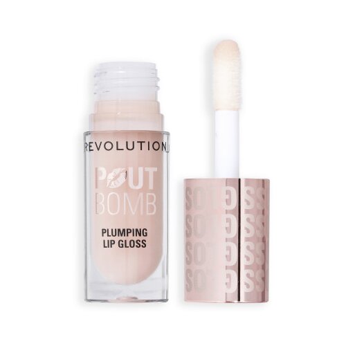 Revolution glos za ustnice - Pout Bomb Plumping Gloss - Milky Sheer Holo Cene