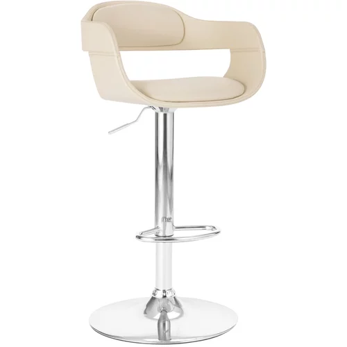 vidaXL barski stolac od umjetne kože bijeli