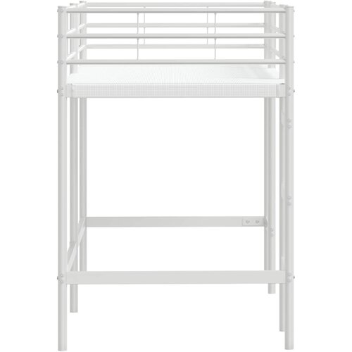  Okvir Krevet za Dječji Loft Bijelo 74,5 x 190 cm Čelik Slike