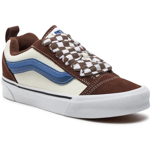 Vans Tenis superge Knu Skool VN0009QCDMV1 Rjava