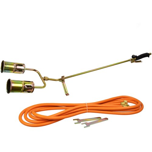  Dvostruki plamenik plinski plamenik 850mm + 5m crijevo 58kW Slike