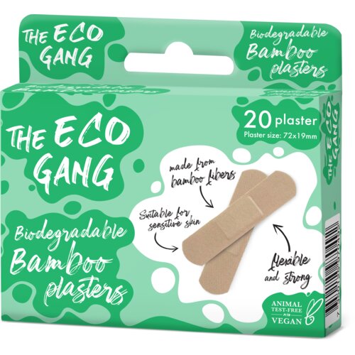 The Eco Gang Bamboo Plaster Box - 20 komada Cijene