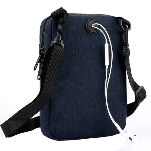 INF Prenosna etui za telefon ID torba čez telo Blue, (21538961) Cene