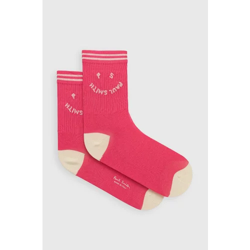 Paul Smith Čarape PS za žene, boja: ružičasta