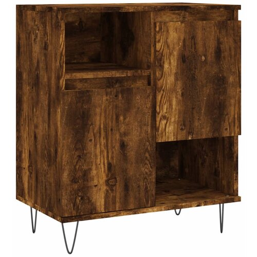 Maison Chic Komoda - Predalnik dimljeni hrast 60x35x70 cm inženirski les, (21718209) Cene