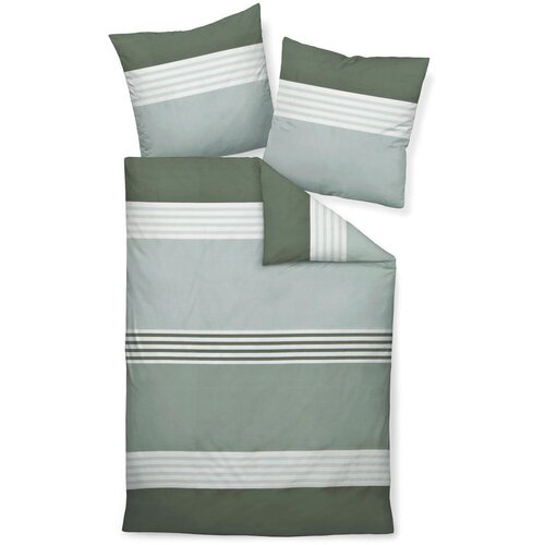 Janine posteljnina 135/200 cm mako saten zelena Cene