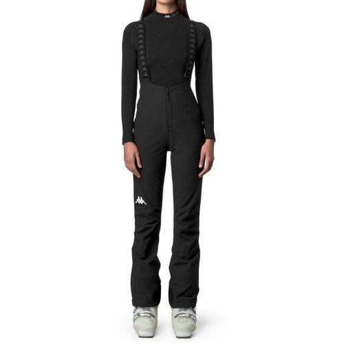 Kappa Ženske ski pantalone sa tregerima 8CENTO 846, Crne Cene