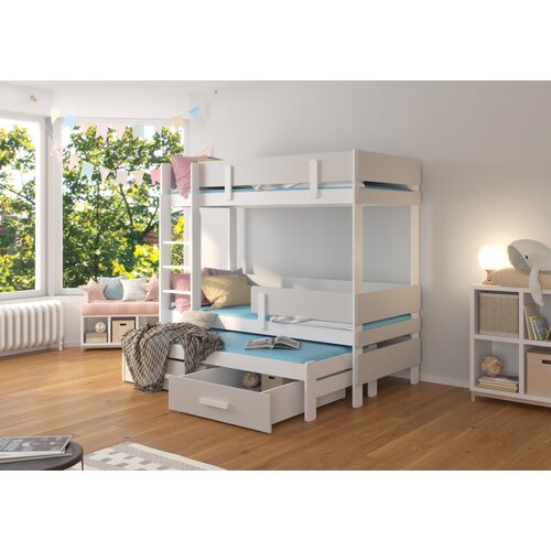 ADRK Troposteljna otro�ka postelja ETAPO 93 cm - BELA-SIVA Cene