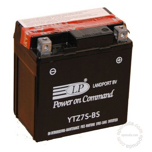Landport YTZ7-BS 12V 6Ah akumulator Slike