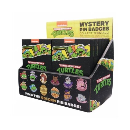 Fanattik Teenage Mutant Ninja Turtles Mystery Pin Badge CDU Blind Boxe Cene