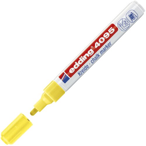  MARKER-KREDA ZA STAKLO 2-3MM EDDING 4095 NEON ŽUTI Cene