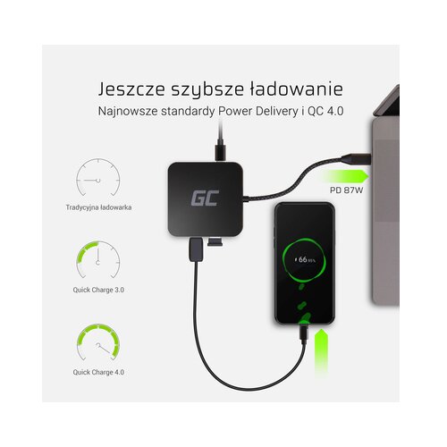 Green cell AK61 Hub USB-C 6in1 USB Hub Slike