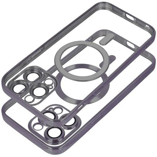  Electro Mag Cover maska kompatibilna sa MagSafe za iPhone 13 Pro Max crna Slike