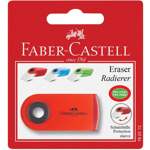  PLASTIČNA SLEEVE MINI FABER CASTELL 182413 BIJELO/PROZIRNO SORTIRANO BLISTER-EOL!! Slike