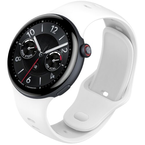 INF Eleganten silikonski pašček za Vivo Watch 5 White, (22148816) Cene