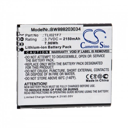 VHBW baterija za alcatel EE70 / ee mini 2 4G lte, 2150 mah Cene